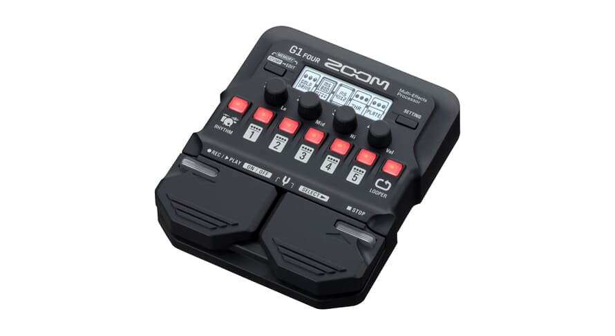 Zoom G1-Four pedaal met 45 unieke geluiden specifiek voor de saz (Alleen telefonisch te bestellen)
