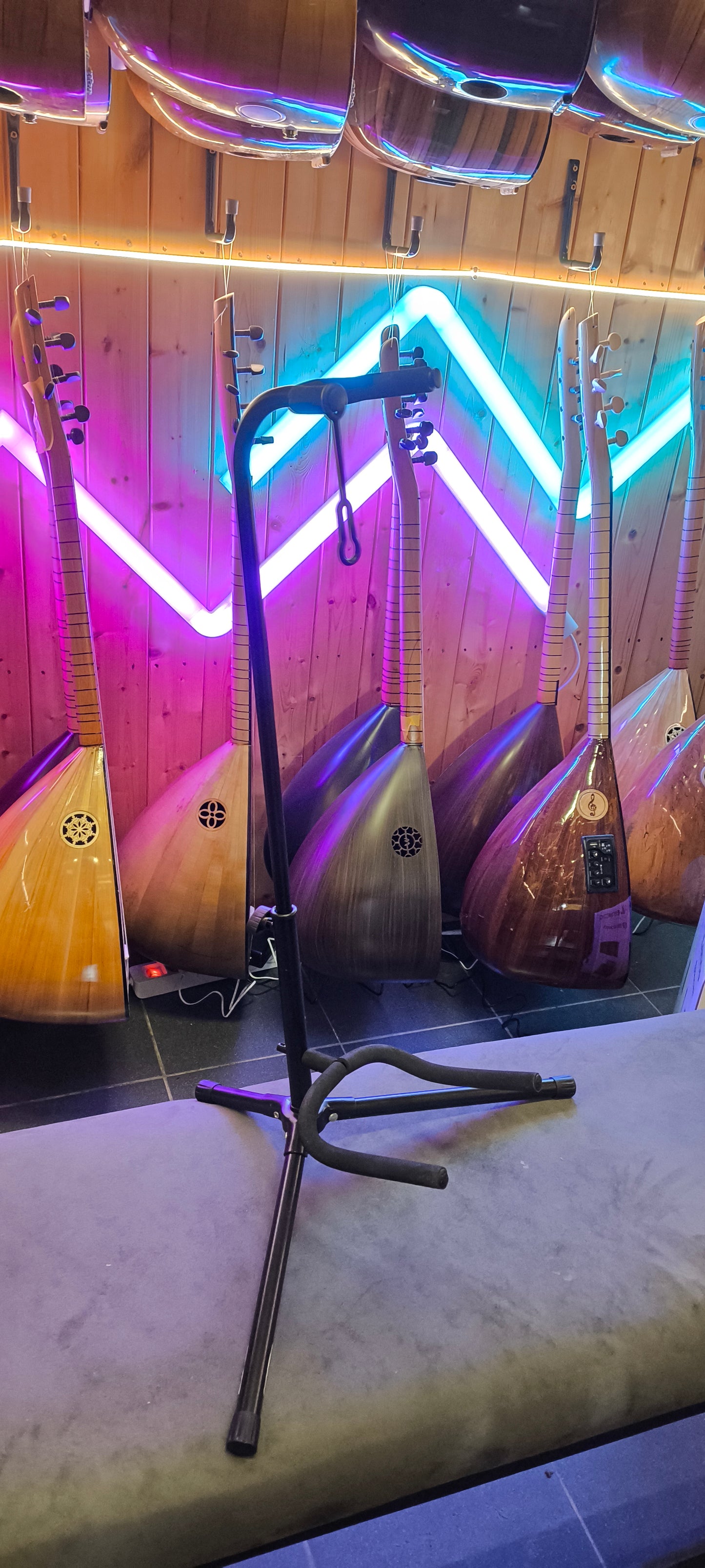 Saz-Baglama Standaard Statief Houder